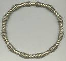 Necklace/Choker/C.1970 Heavy Goldtone Link