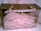 Purse/Dorset-Rex//Black Lucite Lid/Clear