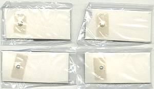 Cultured Pearls/4-6MM Drilled/Mounted & Sealed on Olson Electronic Cards