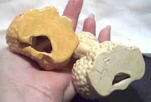 Vanity Item(s)/ Kitch Ceramic Poodle Lipstick Holders
