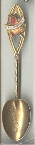 Collector Spoon(s)/Souvenir/Gold Colored Canada St. Catharines Souvenir Spoon