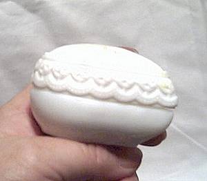Avon Heartscent Cream Sachet Jar/Heart Shape