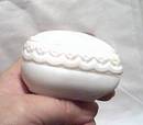 Avon Heartscent Cream Sachet Jar/Heart Shape
