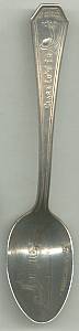World's Fair/1933 Held in Chicago Souvenir Spoon