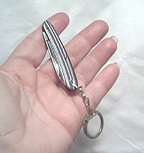 Pocket Knife/KeyChain/Marked W/Sword With Tassel