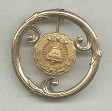 Service Pin(s)/Bell System 3 Stars