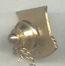 Service Pin(s)/Tie Tack Enameled Red White & Blue W/Gold Fluer Di Lis Fidekity & Service