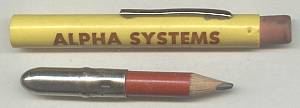 Advertising/Cased Pencil/Alpha Systems