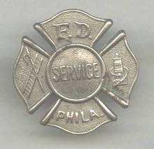 Service Pin(s)/F.D. Servic PHILA.