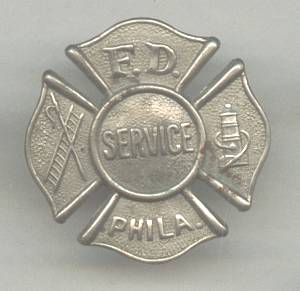Service Pin(s)/F.D. Servic PHILA.