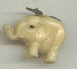 Charm(s)/Molded Plastic Elephant