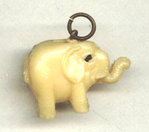 Charm(s)/Molded Plastic Elephant