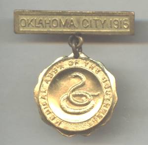 Service Pin(s)/Oklahoma City 1915 Medical Assn. of The S.W.