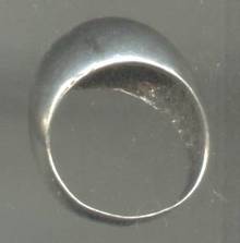 Ring/Silvertone/Dome Style/Unmarked