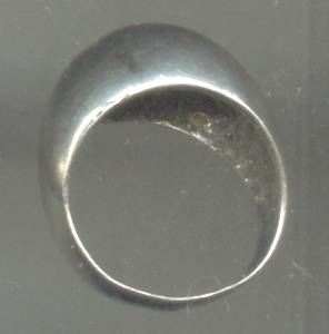 Ring/Silvertone/Dome Style/Unmarked