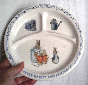 Peter Rabbit Childs Plate