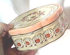 AVON/Valentine Litho Tin Box