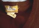 Clothing/Brown Patterned Acrylic Vest