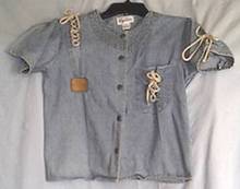 Clothing/Oleg Cassini Denim Blouse