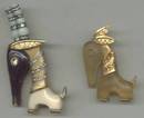 Brooch/Designer Knockoff Hattie Carnrgie Figural