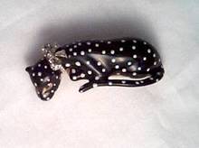Brooch/Designer Kenneth Lane Enameled Panther