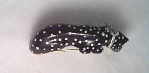 Brooch/Designer Kenneth Lane Enameled Panther