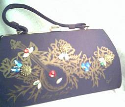 Purse/Caron Houston/1950's Collage