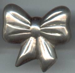 Scarf/Slide/Sterling Bow