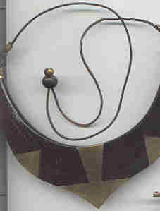 Necklace/Laquered & Inlaid ?Horn