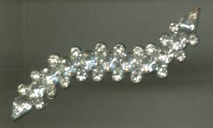 Brooch/Unsigned Rhinestone
