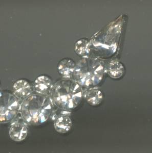 Brooch/Unsigned Rhinestone