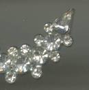 Brooch/Unsigned Rhinestone