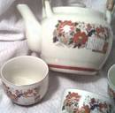 Porcelain/China/Circa 1970's 5 PCS. Tea Set/Japanese