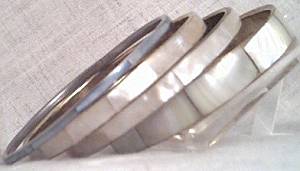 Bracelet/Bangles/4-Mother of Pearl Inlaid/Made in India