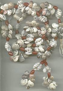 Necklace/Lot-5-Tourist Type Shell Necklaces