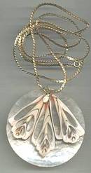 Necklace/Tourist Type/Shell Madallion On GT Chain
