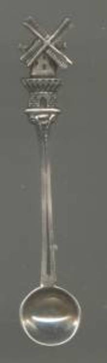 Souvenir Spoon/Netherland Sterling Salt