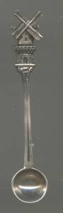 Souvenir Spoon/Netherland Sterling Salt