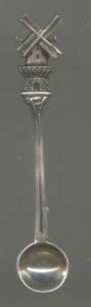 Souvenir Spoon/Netherland Sterling Salt