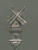 Souvenir Spoon/Netherland Sterling Salt