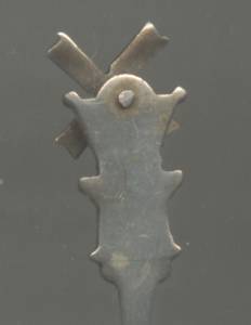 Souvenir Spoon/Netherland Sterling Salt