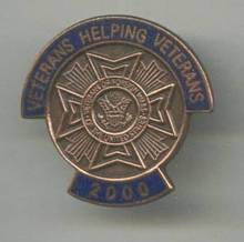 Service Pin(s)/Veterans Helping Veterans 2000