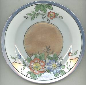Porcelain/China/4-Hand Painted Desert Plates