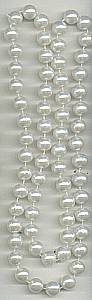 Necklace/1970's Retro Faux/Simulated White Pearls