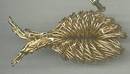Necklace/1960's-1970's Wraped Wire GoldFish W/RS Eye