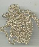 Necklace/1960's-1970's Wraped Wire GoldFish W/RS Eye