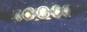Ring/Sterling/Rhinestones/Mark Looks Like Clark&Coombs
