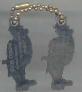 Key Chain/2-Old Crow Plastic/Figurals
