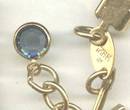 Necklace/Designer Trafari The Real look Clear&Saphire Rhinestone