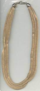 Necklace/3 Strands GT Mesh Chains
